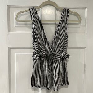 Caution To The Wind Striped Top